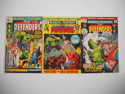 Lot 376 - MARVEL FEATURE #1, 2, 3 (3 in Lot) -...