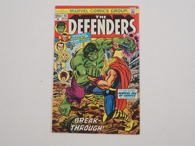 Lot 378 - DEFENDERS #10 (1973 - MARVEL) - Classic battle...