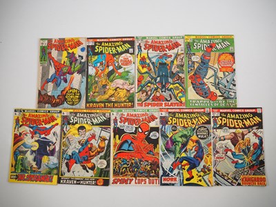 Lot 395 - AMAZING SPIDER-MAN #97, 104, 105, 107, 109,...