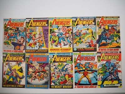 Lot 401 - AVENGERS #98 to 107 (10 in Lot) - (1972/1973 -...