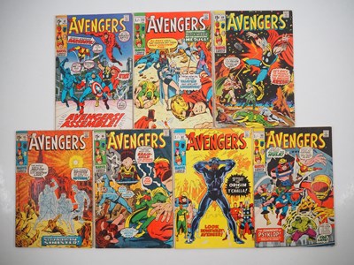 Lot 403 - AVENGERS #82, 83, 84, 85, 86, 87, 88 (7 in...