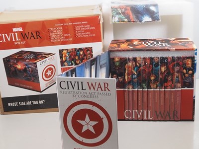 Lot 407 - CIVIL WAR 11 VOLUME HARDCOVER BOX SET (2016) -...