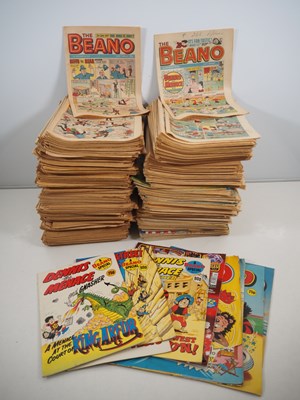 Lot 417 - THE BEANO 1980-1992 (500+ in Lot) - Large...