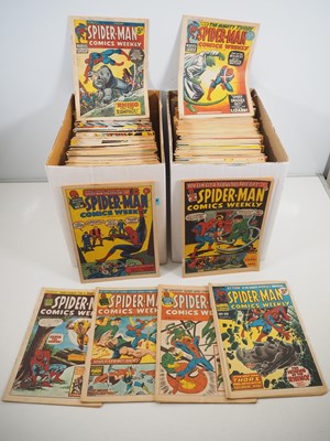 Lot 424 - SPIDER-MAN COMICS WEEKLY LOT (396 in Lot) -...