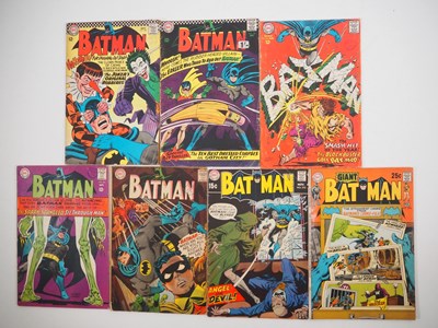 Lot 437 - BATMAN #186, 188, 194, 195, 196, 216, 218 (7...