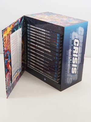 Lot 447 - CRISIS ON INFINITE EARTHS HARDCOVER BOX SET...
