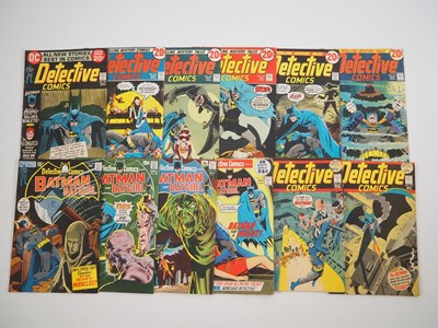 Lot 454 - DETECTIVE COMICS #406, 409, 413, 417, 421, 423,...