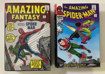 Lot 487 - AMAZING SPIDER-MAN HARDCOVER OMNIBUS VOL. 1 &...