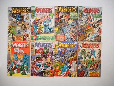 Lot 490 - AVENGERS #74, 75, 76, 77, 78, 79, 80, 81 (8 in...