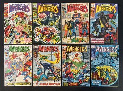 Lot 491 - AVENGERS #66, 67, 68, 69, 70, 71, 72, 73 (8 in...