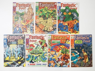Lot 493 - FANTASTIC FOUR #84 to 90 (7 in Lot) - (1969 -...