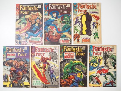 Lot 495 - FANTASTIC FOUR #63, 65, 67, 68, 69, 70, 71 (7...