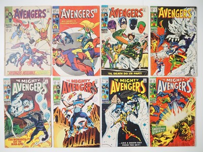 Lot 497 - AVENGERS #58, 59, 60, 61, 62, 63, 64, 65 (8 in...