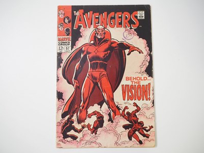 Lot 498 - AVENGERS #57 (1968 - MARVEL) - The first...