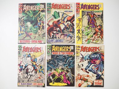 Lot 500 - AVENGERS #45, 46, 47, 48, 49, 50 (6 in Lot) -...