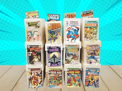 Lot 509 - LARGE COMIC LUCKY DIP JOB LOT (12 Longboxes -...