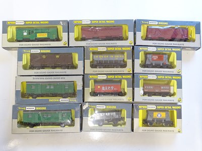 Lot 263 - A group of assorted WRENN wagons as lotted -...