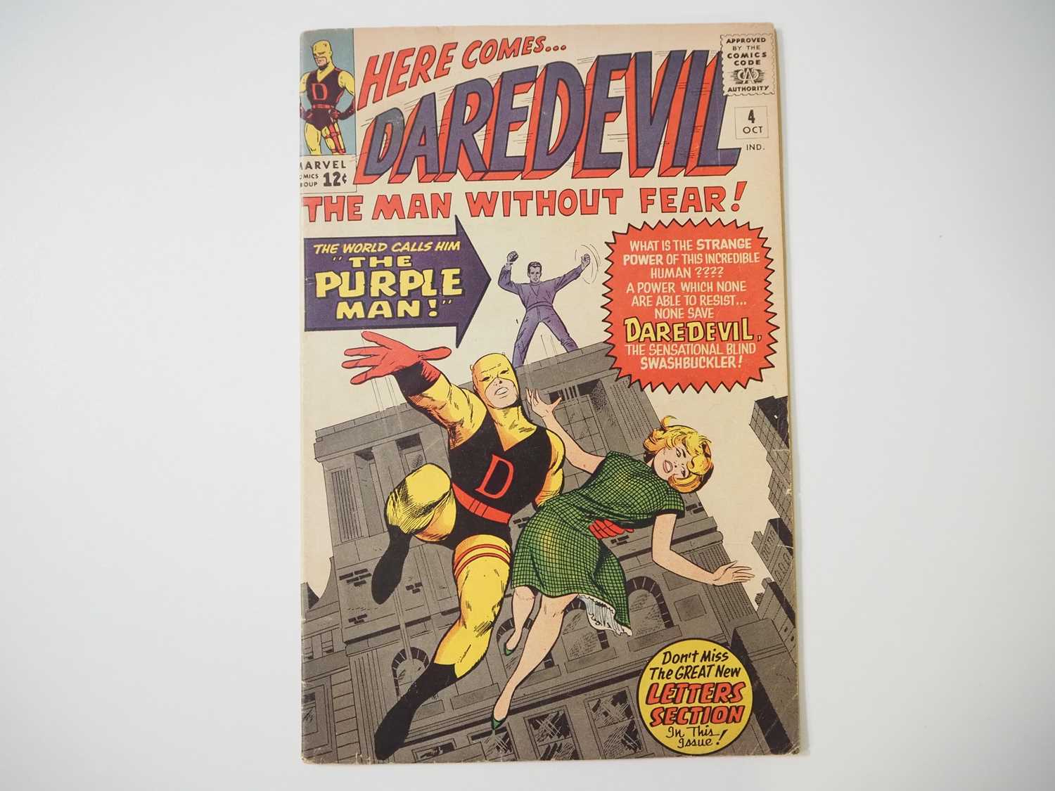 Lot 540 - DAREDEVIL #4 (1964 - MARVEL) - The origin and...
