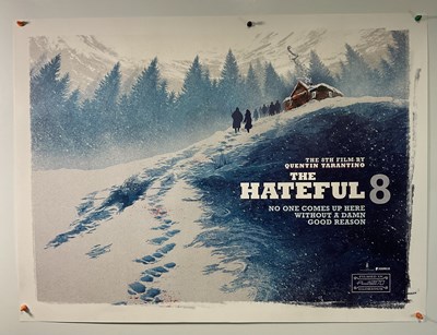 Lot 274 - THE HATEFUL EIGHT (2015) UK Quad film poster...