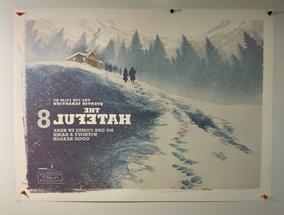 Lot 274 - THE HATEFUL EIGHT (2015) UK Quad film poster...