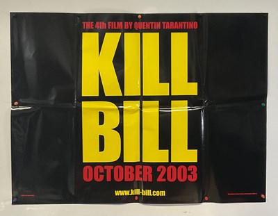 Lot 16 - KILL BILL (2003) UK Quad teaser film poster...