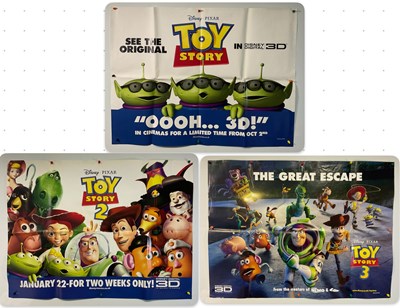 Lot 68 - TOY STORY - A group of UK Quad film posters...