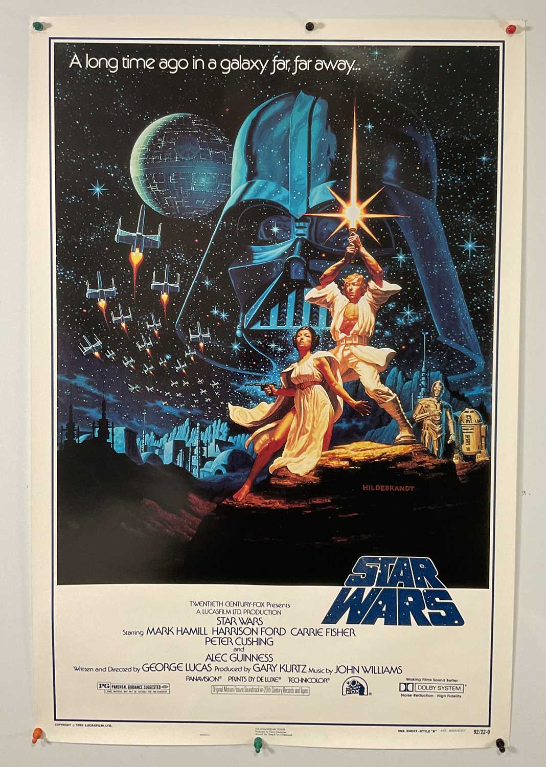 Lot 813 - STAR WARS (1977) 15th anniversary 1992 Killian...