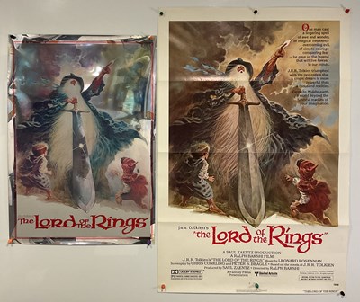Lot 220 - THE LORD OF THE RINGS (1978) one sheet film...