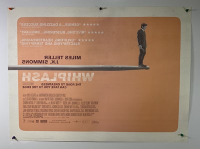 Lot 59 - WHIPLASH (2014) UK Quad film poster for the...
