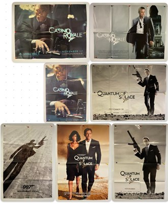 Lot 234 - A group of JAMES BOND film posters comprising...