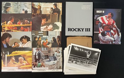 Lot 210 - ROCKY LOT - A complete set of English front of...
