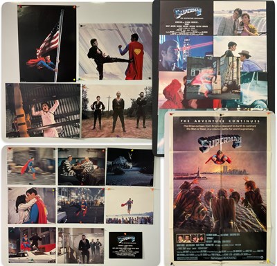 Lot 312 - SUPERMAN II (1980) US one sheet (1981 1st US...