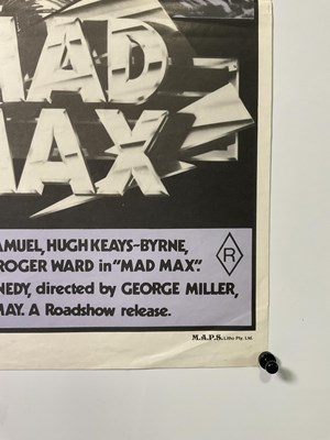 Lot 102 - MAD MAX (1979) Australian day-bill, very...
