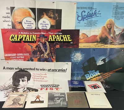 Lot 165 - A collection of movie advertising material...