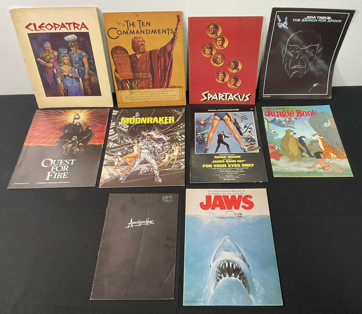 Lot 167 - A group of film souvenir brochures and...