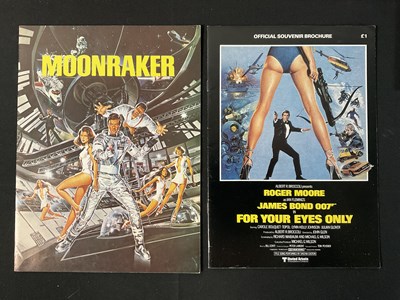 Lot 167 - A group of film souvenir brochures and...