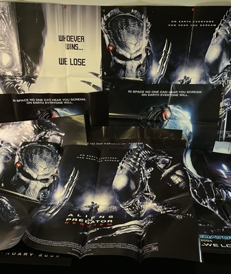 Lot 335 - A group of film posters from the Predator...