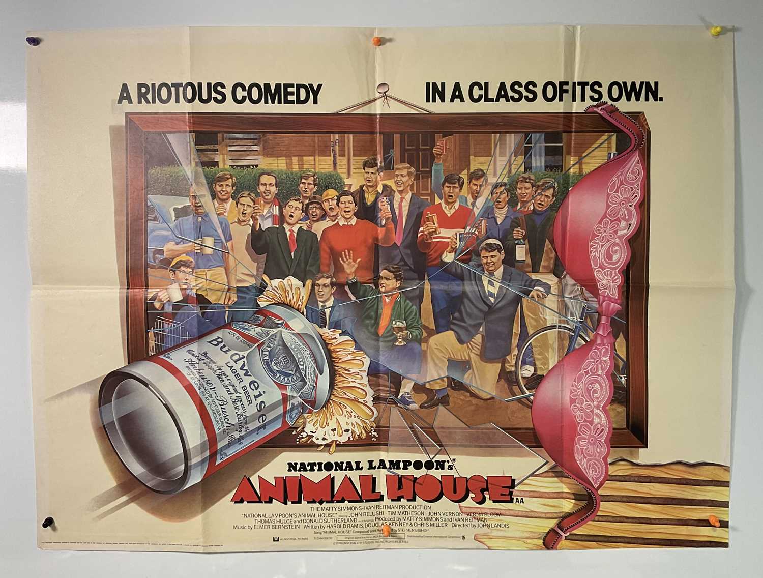 Lot 51 - NATIONAL LAMPOON'S ANIMAL HOUSE (1978), UK...