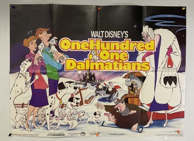 Lot 77 - A group of Walt Disney film posters comprising...