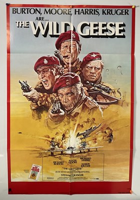 Lot 159 - WILD GEESE (1978) US one sheet, action film...