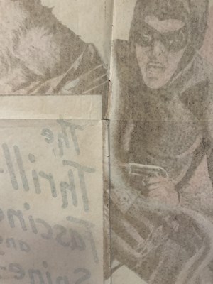 Lot 323 - THE PHANTOM (1943) US one sheet film poster,...