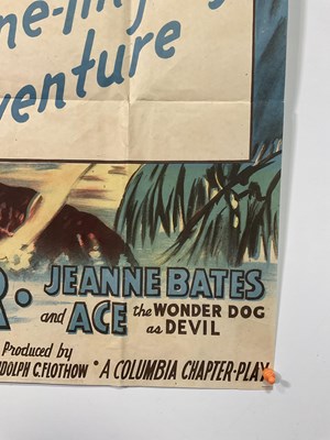 Lot 323 - THE PHANTOM (1943) US one sheet film poster,...