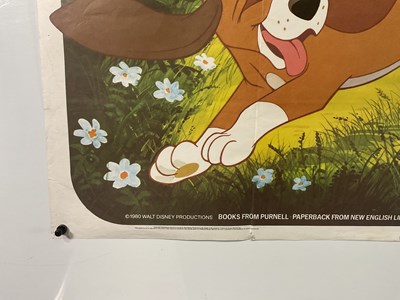 Lot 74 - THE FOX AND THE HOUND (1980) UK Quad film...