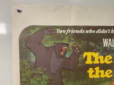Lot 74 - THE FOX AND THE HOUND (1980) UK Quad film...