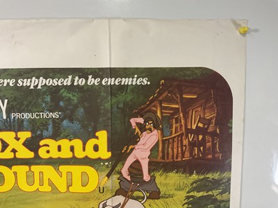 Lot 74 - THE FOX AND THE HOUND (1980) UK Quad film...