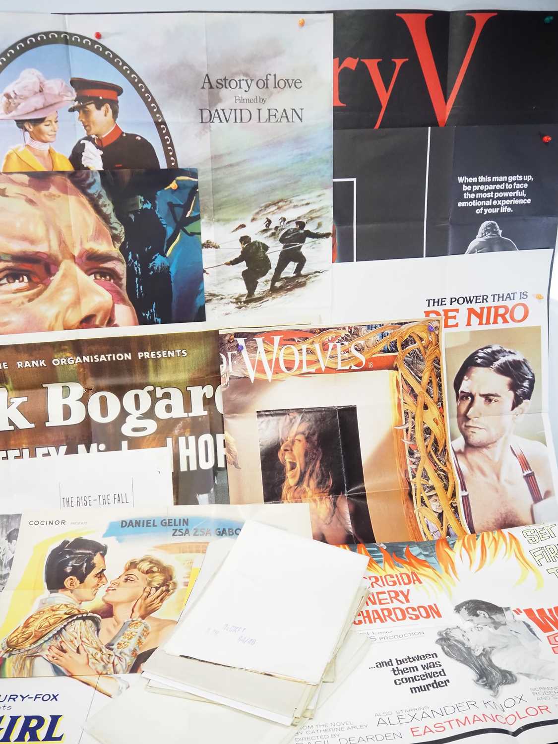 Lot 207 - A quantity of vintage film posters to