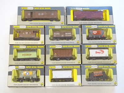 Lot 264 - A group of assorted WRENN wagons as lotted -...