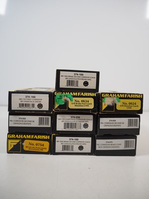 Lot 3 - A group of GRAHAM FARISH N gauge passenger...