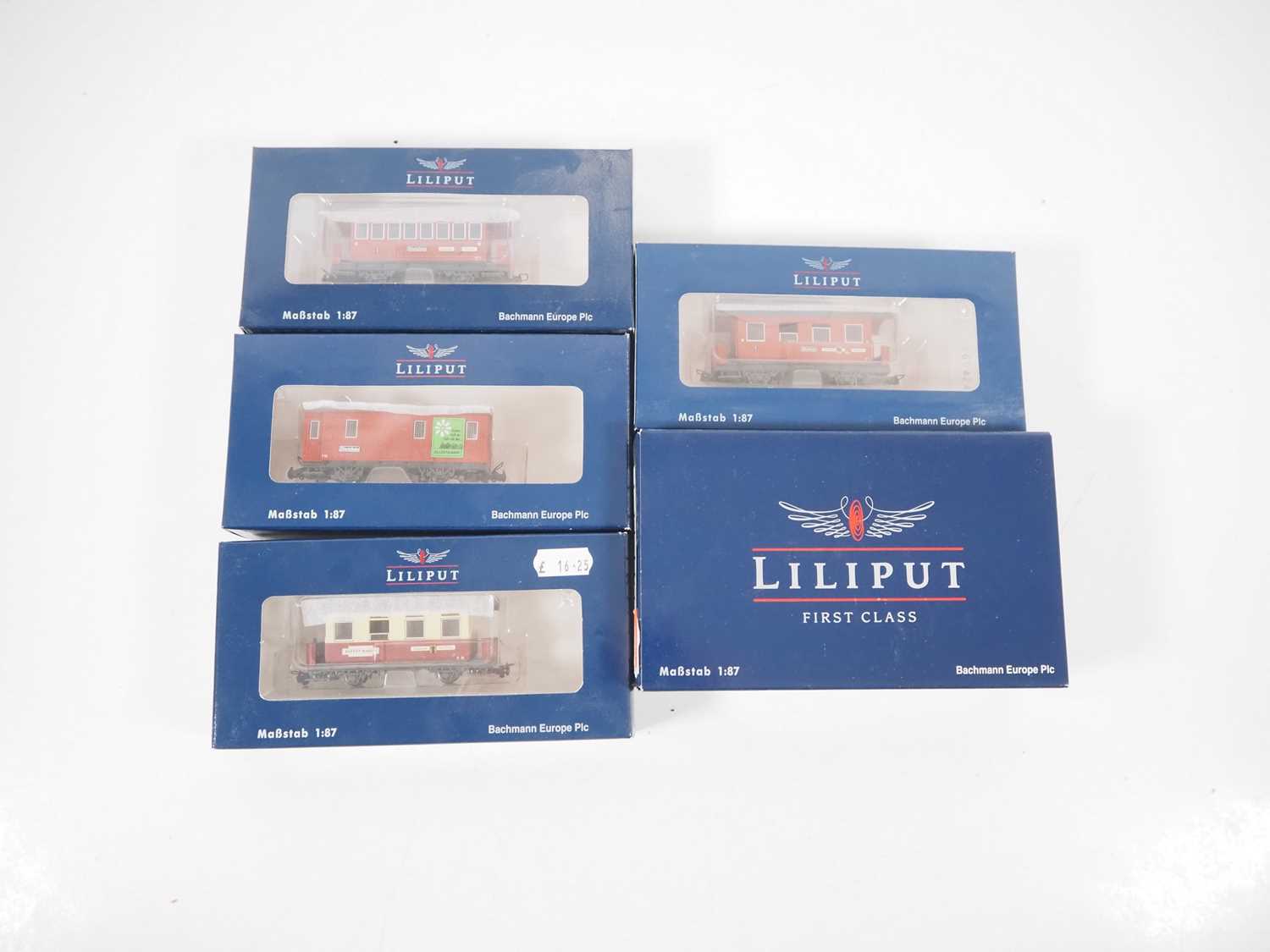Lot 13 - A group of LILIPUT HOe Austrian outline...