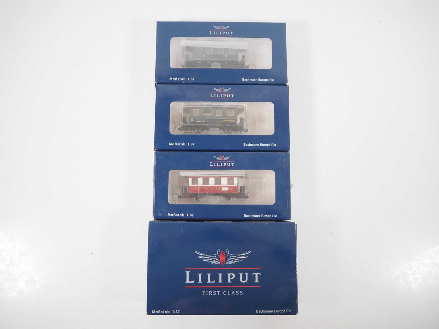 Lot 14 - A group of LILIPUT HOe Austrian/German outline...